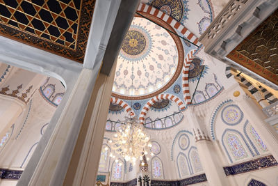 Picture of a Ceiling with IS On