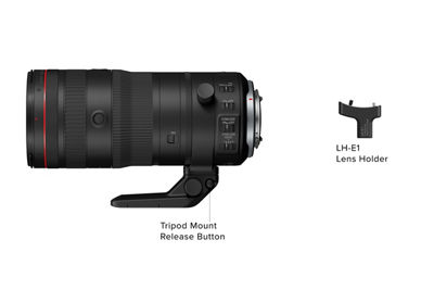 RF24-105mm F2.8 L IS USM Z - Tripod Mount Release Button