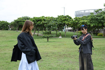 Person Taking a Picture