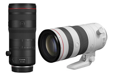 RF70-200mm F2.8 L IS USM Z - Front View and 3 Quarter View