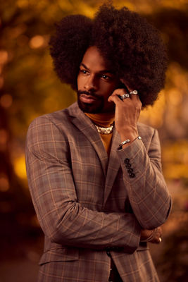 Model in a Brown Suit