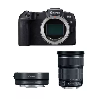 EOS RP EF24-105mm F3.5-5.6 IS STM with Adapter EF-EOS R (Damaged Box)