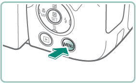 How to set the Menu Screen SX70 HS