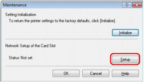 Setting Up the Card Slot as the Memory Card Drive of the Computer ...