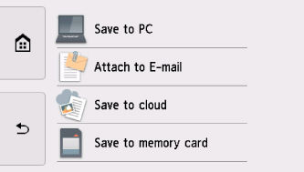 Saving Scanned Data to a Memory Card - TR8520