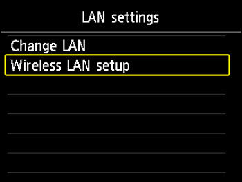 Connect the Printer to a Wireless Network (Standard Setup) - MB2120