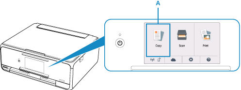Copying a Disc Label - TS8120