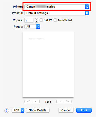 Sending a Fax from a Mac - G7020