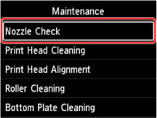 Print and Examine a Nozzle Check Pattern - PRO-300
