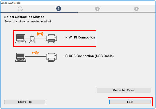 PIXMA G620 Wireless Setup Using a USB Cable - Windows