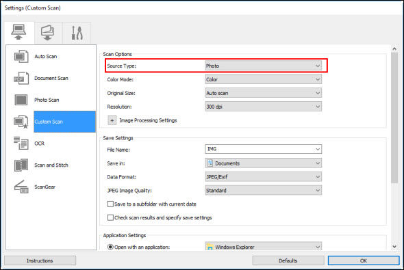 IJ Scan Utility (Windows) - Scanning Multiple Originals at