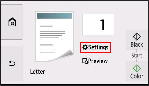 Paper Source Setting for Copies Changes After a Photo Copy