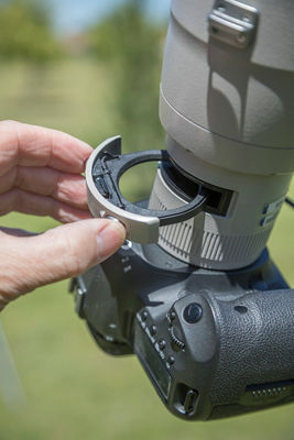 rear filter on Canon super telephoto lens