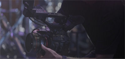 Camera filming at a house of worship