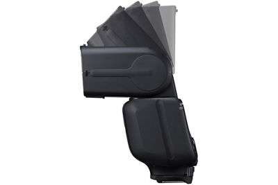 Speedlite EL-10 - Swiveling to the Top