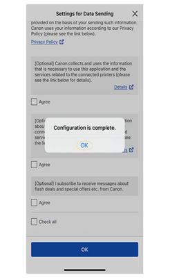 Web service usage confirmation