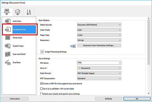 Scanning Multiple Documents at One Time from the ADF (Auto Document ...