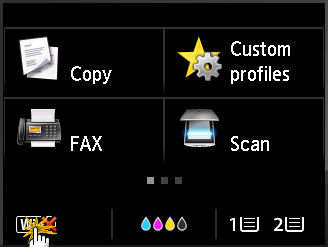 How To Connect The Printer To A Wireless LAN Via The WPS Push Button ...