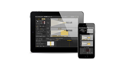 Throw distance calculator tablet and mobile