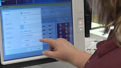 Person a Screen to Edit Printing Settings