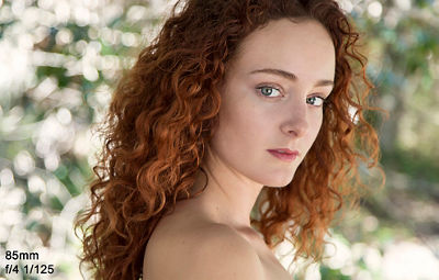 Photo of a lady with red hair