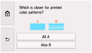 Examining the Nozzle Check Pattern - TS8320