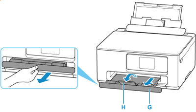 Loading Paper in the Rear Tray - PIXMA TR7620 / TR7620a (VIDEO)
