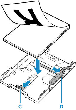 Loading Paper in the Cassette - TS702