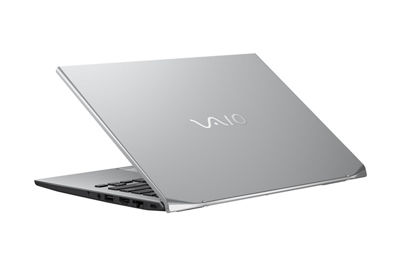 Bright Silver VAIO Laptop