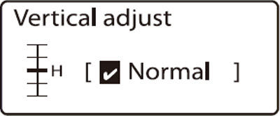 Adjusting the Print Start Position and Vertical Position - Mk2600