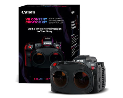 A camera content-creator kit photographed on a plain background, from the manufacturer's listing