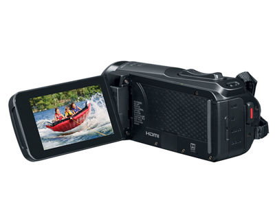 Canon VIXIA HF W11 Camcorder - EVF Open