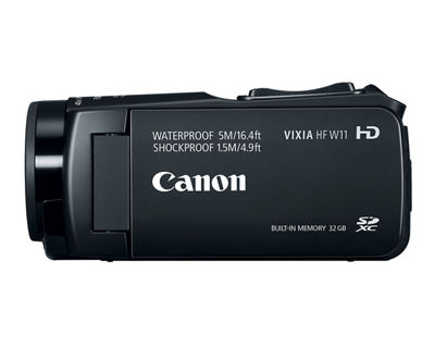 Canon VIXIA HF W11 Camcorder - Side