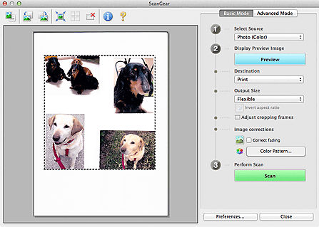 ScanGear Starter EX - Scanning Multiple Documents at One Time with ...
