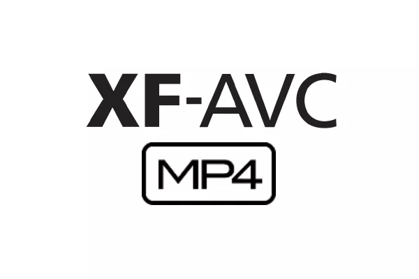 XF-AVC MP4 logo