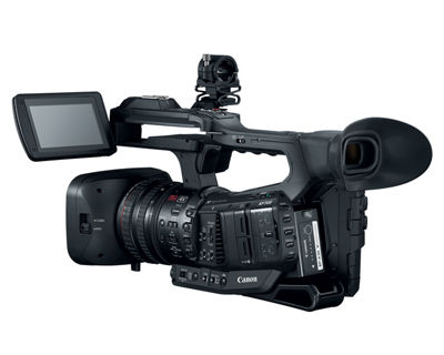 Canon XF705 4K Professional Camcorder - EVF Open