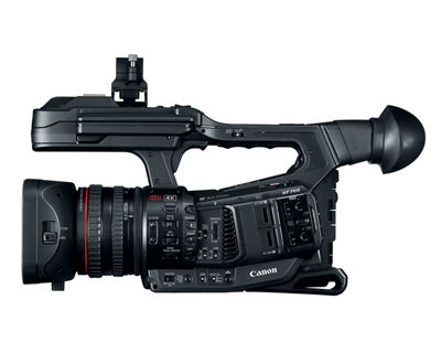 Canon XF705 4K Professional Camcorder - Side