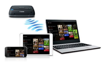 Vea y transfiera fotos desde un navegador de web from a Web Browser^