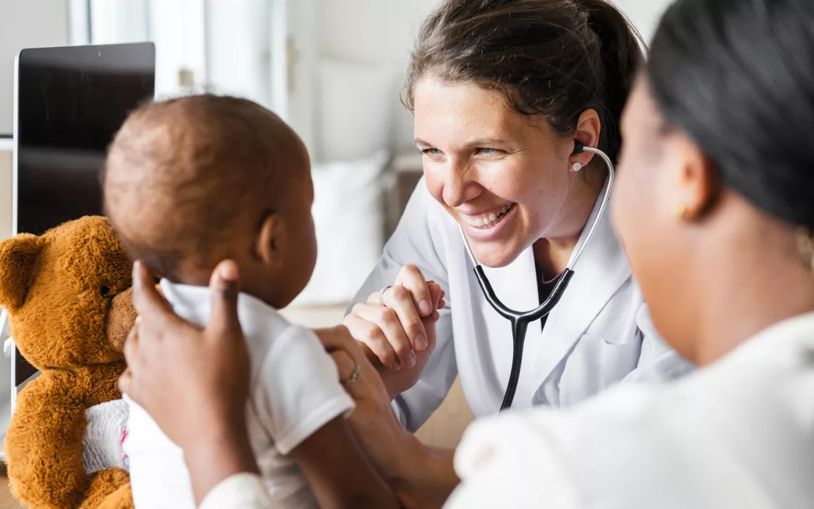 Baby's visit to the doctor