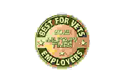 2025 best for vets employers badge by military times