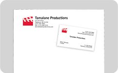 Assorted business cards and letterhead