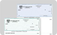  Laser computer checks with dealer customizations