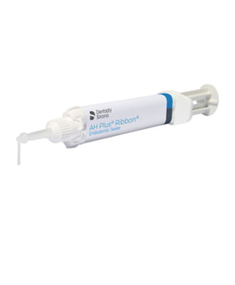 AH Plus Ribbon endodontic sealer syringe.