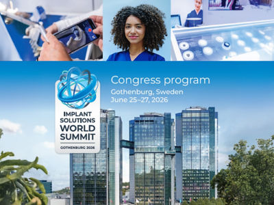 Cover of the Implants Solutions World Summit program