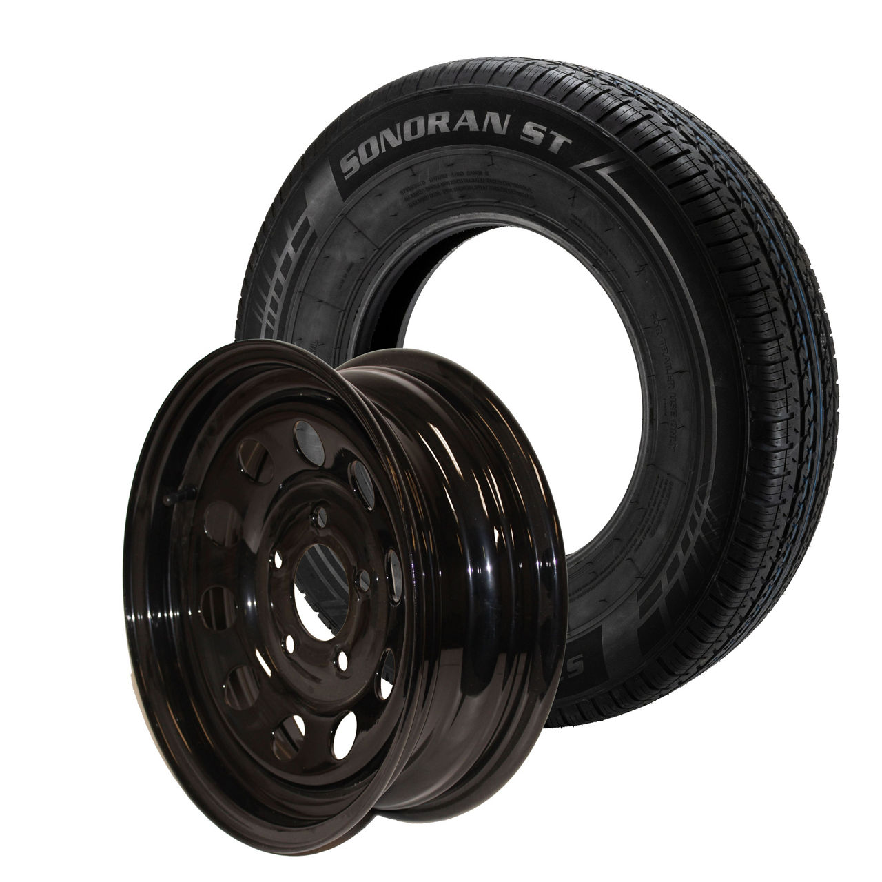 Assembly, ST205/75R15 Sonoran Radial, Load Range C, 15 Steel