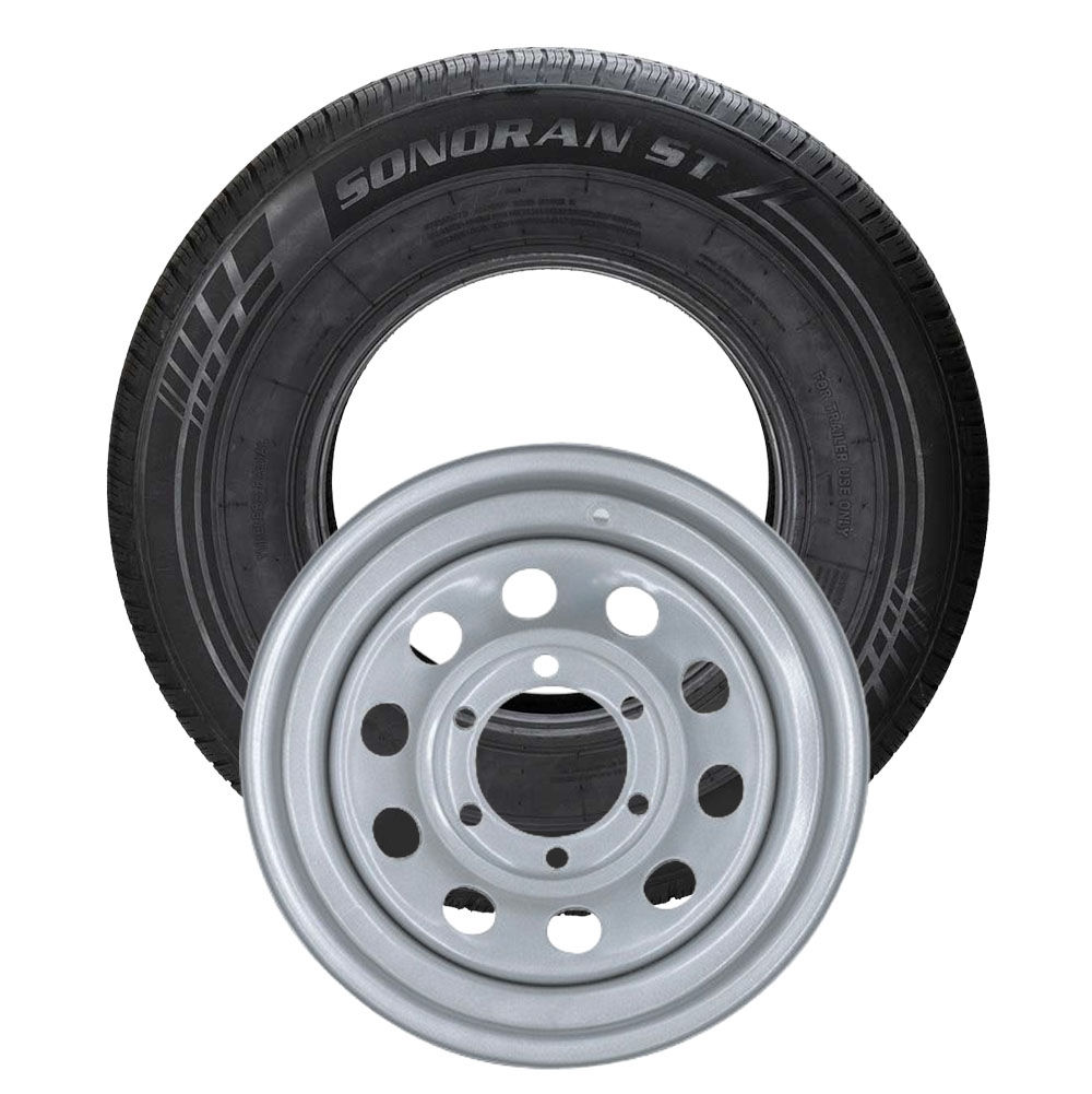 Assembly, ST225/75R15 Sonoran Radial, Load Range D, 15 Steel