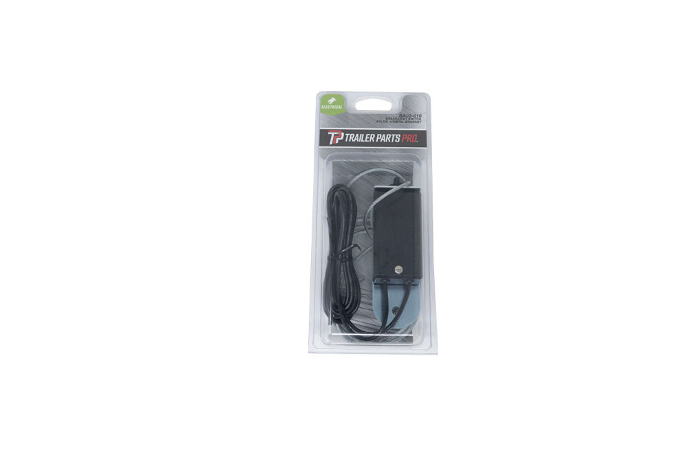 Dexter BA02-010 breakaway switch with nylon case and metal bracket in retail pack.