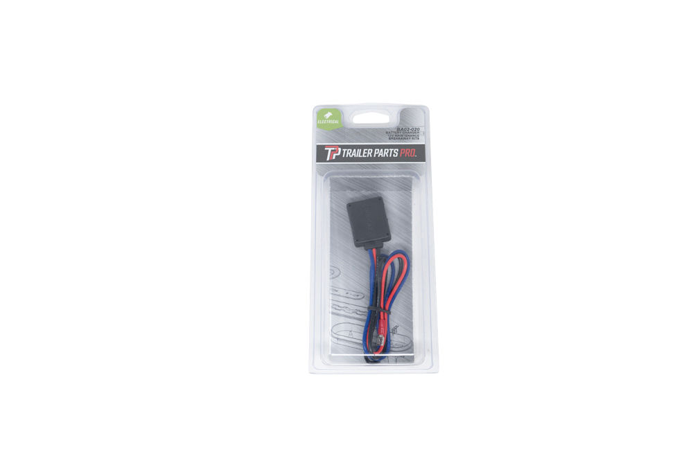 Dexter BA02-020 trailer breakaway battery charger, 12V maintenance-free in retail pack.