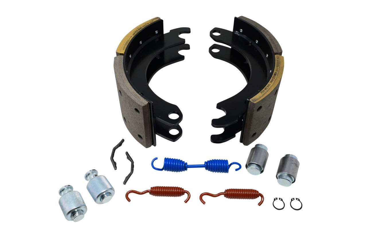 Shoe/Lining 12.25 x5 PQ Air Brake Repair Kit, 1Wheel 23K F/Dexter