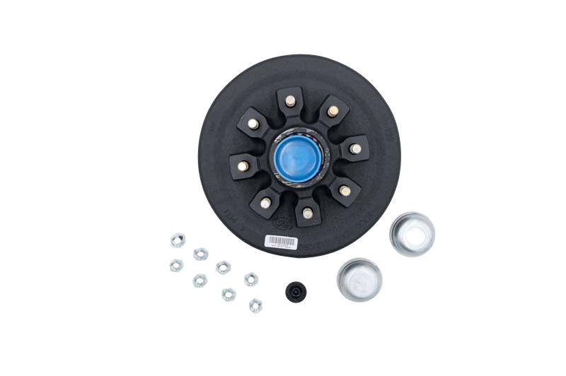 Dexter HD42866BX-916 trailer hub and drum kit with 8-on-6.5 pattern and 9/16